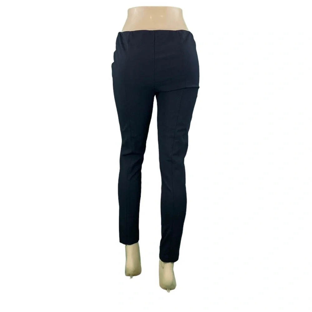 Lafayette 148 New York Black Skinny Dress Pants - Picture 6 of 13